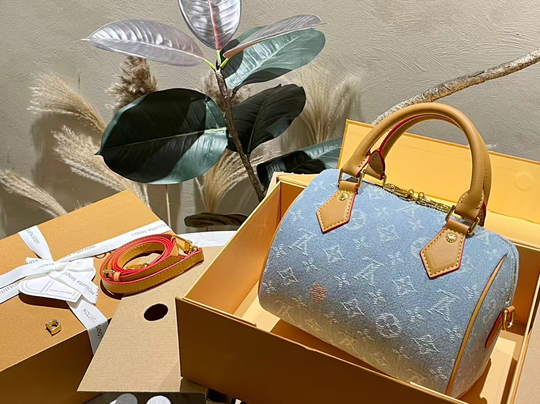 LV デニム ハンドバッグ【50％割引+送料無料】