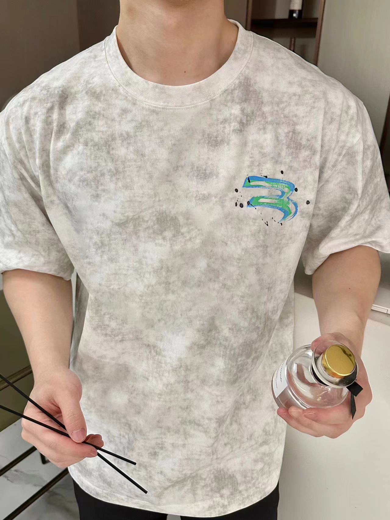 BALENC1AGA グラデーションレター メンズ Tシャツ【 50％割引+送料無料】
