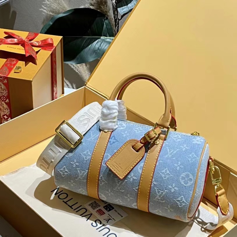 LV デニム ハンドバッグ【50%割引+送料無料】