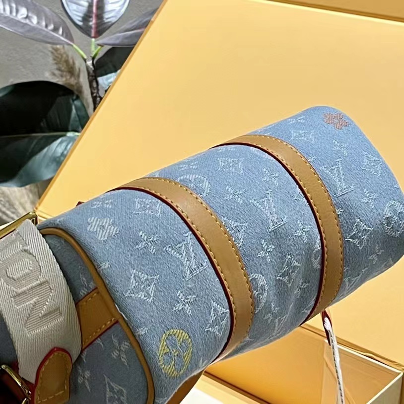 LV デニム ハンドバッグ【50%割引+送料無料】