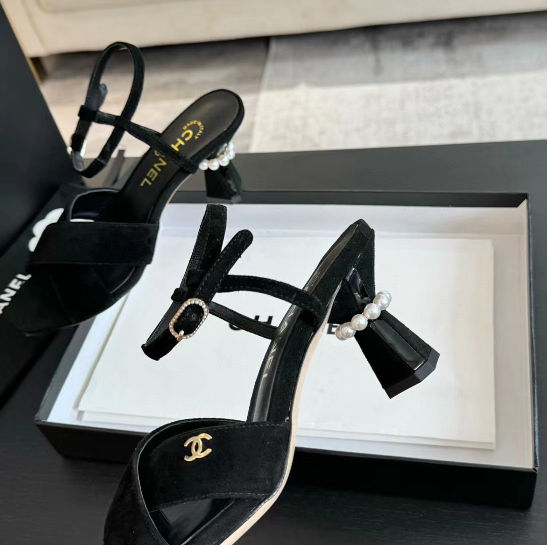 CHANE1 高品質パールハイヒール【50％割引+送料無料】