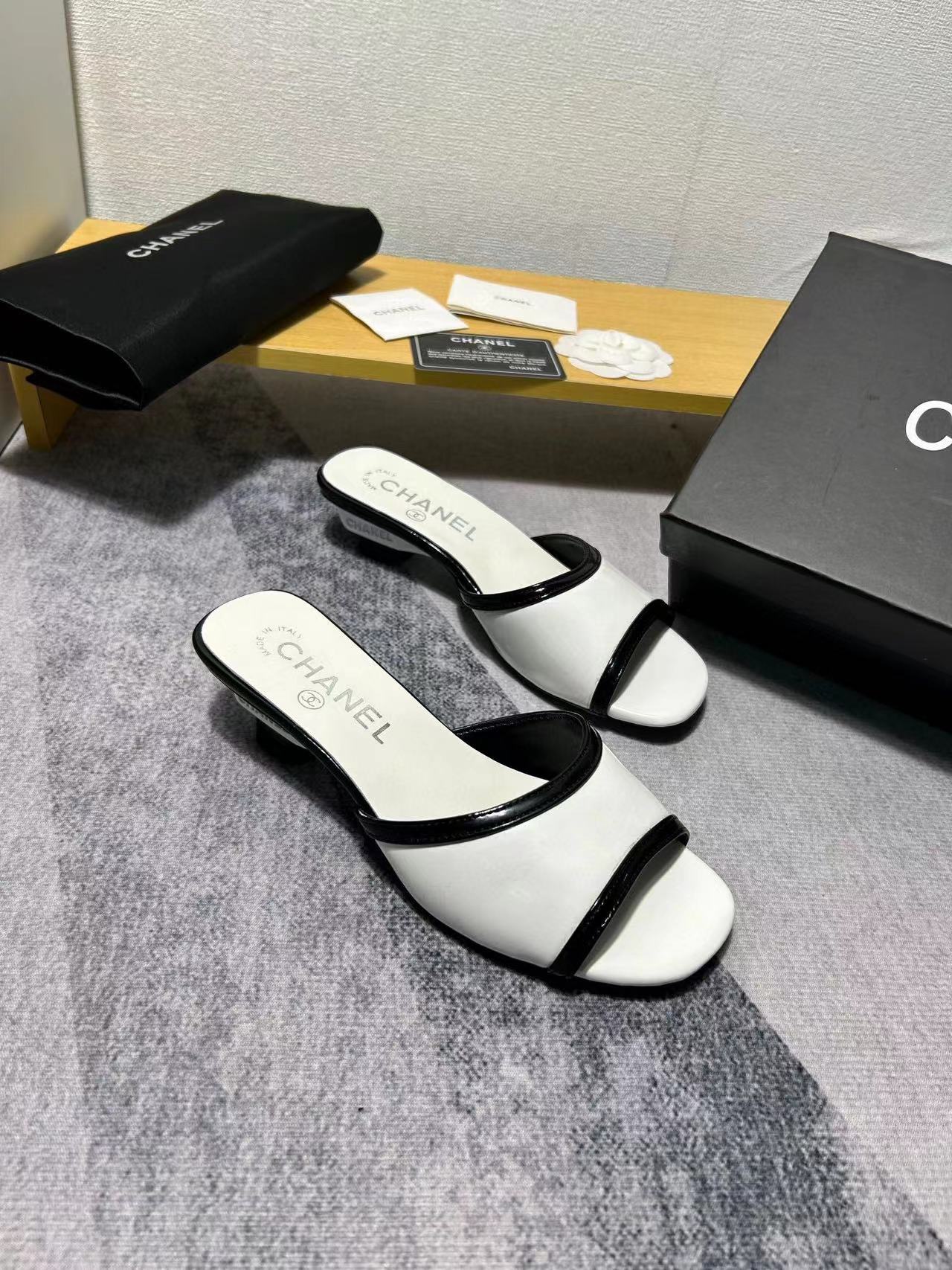 CHANE1 シンプルハイヒールスリッパ【50％割引+送料無料】