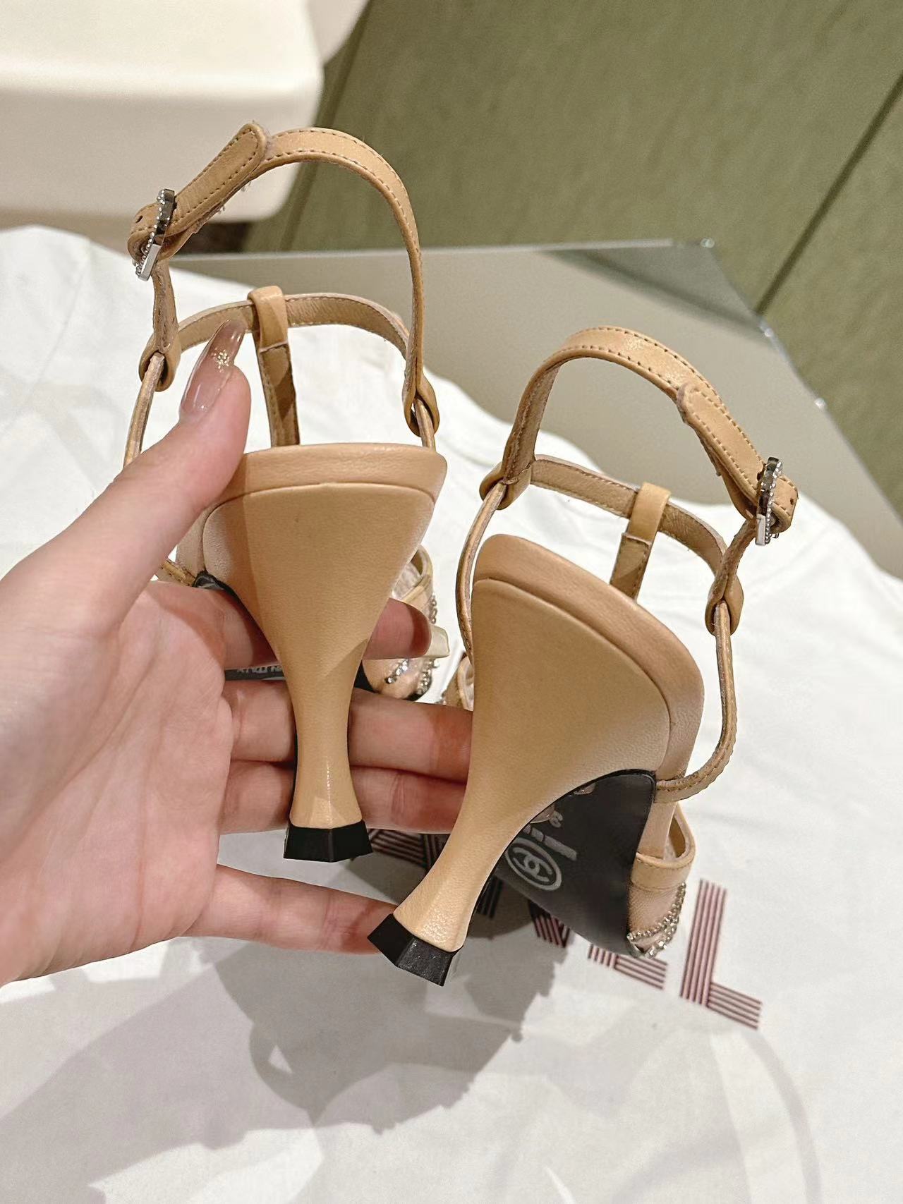 CHANE1 高品質レースメッシュハイヒール【50%割引+送料無料】