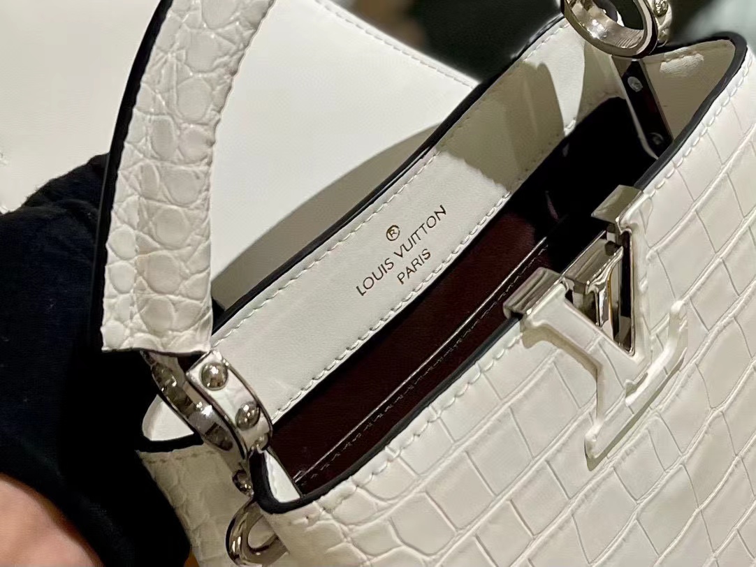 LV クロコダイル柄 ハンドバッグ【50％割引+送料無料】