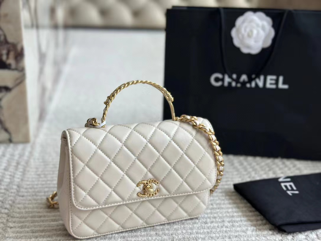 CHANE1 ダブルC ハンドバッグ【50％割引+送料無料】