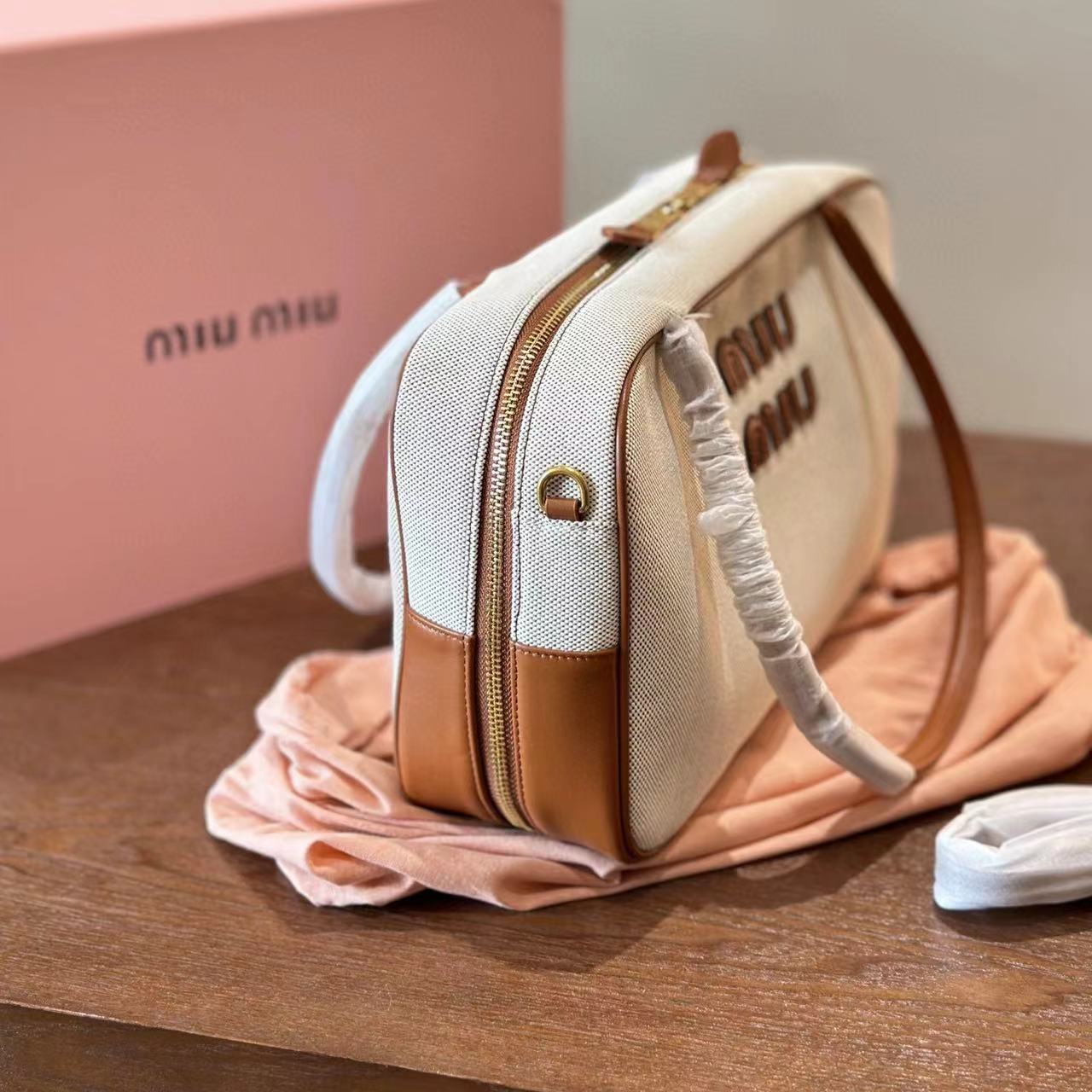 M1UM1U キャンバス ボーリング バッグ【50％割引+送料無料】