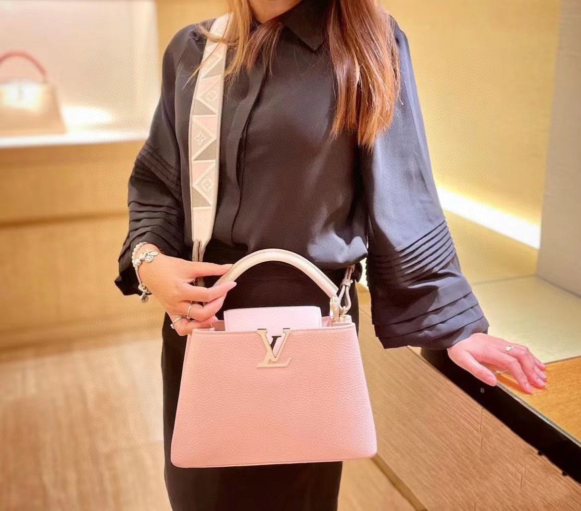 LV レザー カラーブロック ハンドバッグ【50％割引+送料無料】