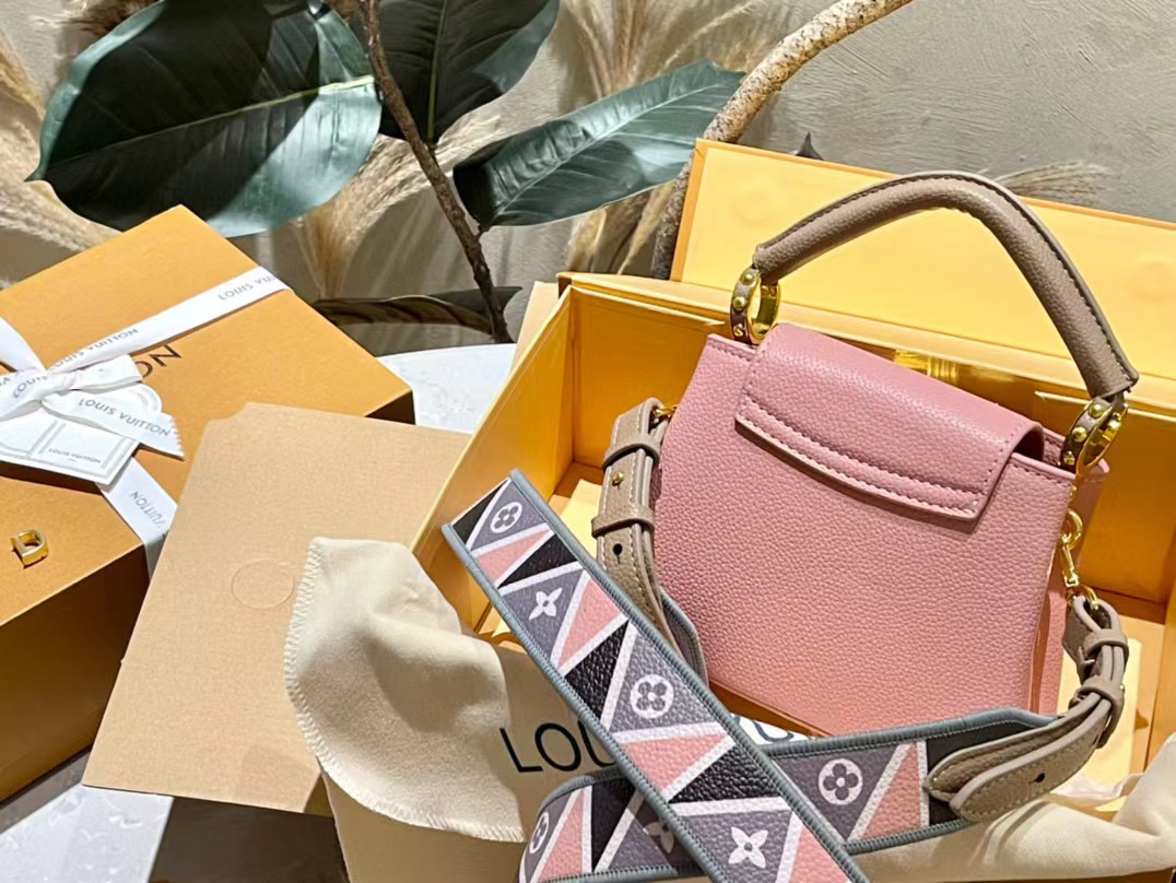 LV レザー カラーブロック ハンドバッグ【50％割引+送料無料】