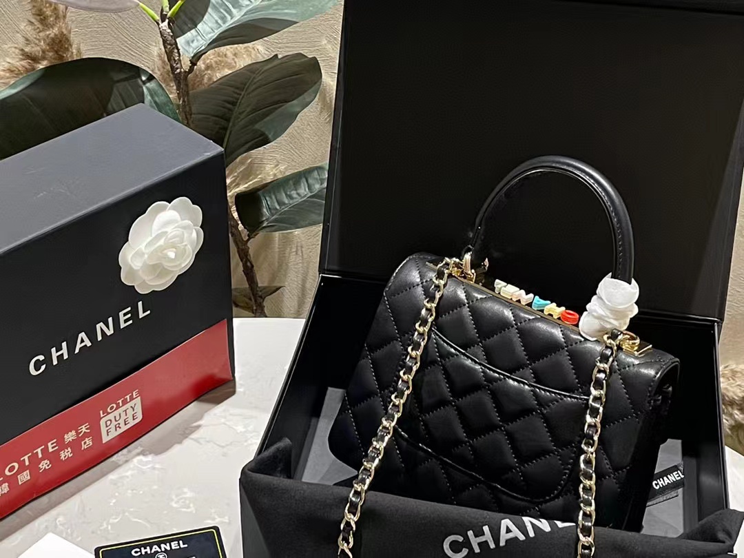 CHANE1 チェーンカラフルレターハンドバッグ【50％割引+送料無料】