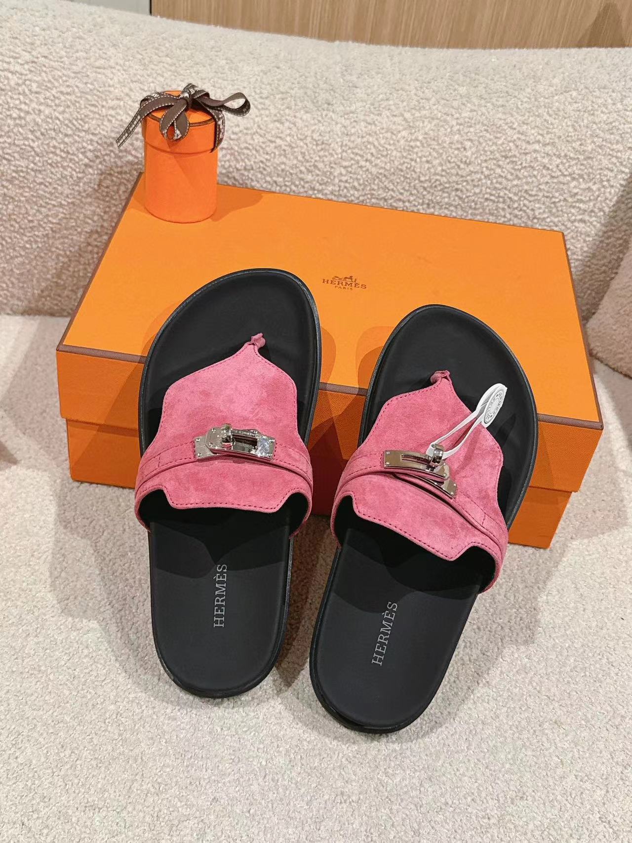 HERME5 高品質 H クラシック 男女兼用スリッパ【50%割引+送料無料】