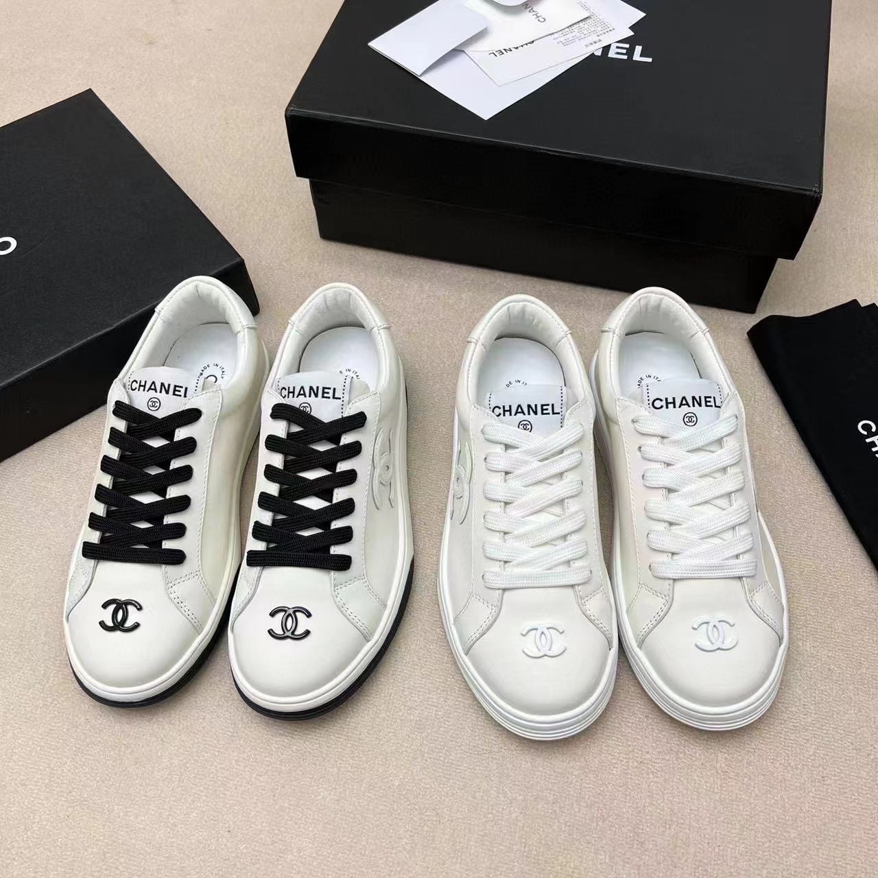 CHANE1 高品質パンダカジュアルシューズ【50％割引+送料無料】