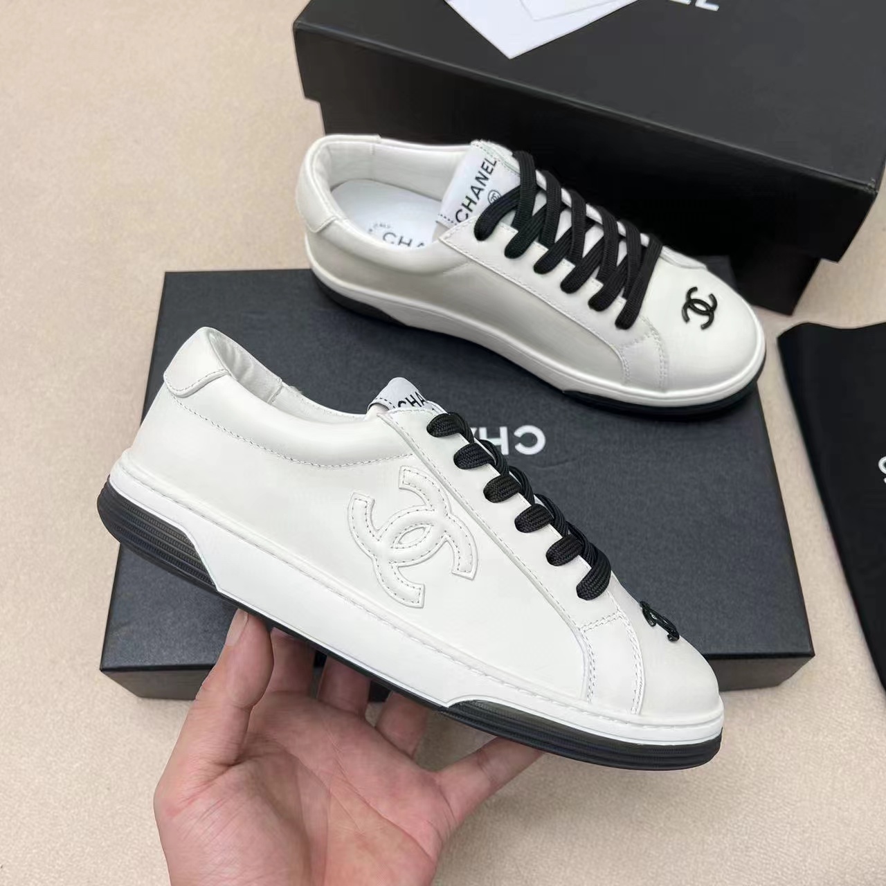 CHANE1 高品質パンダカジュアルシューズ【50%割引+送料無料】