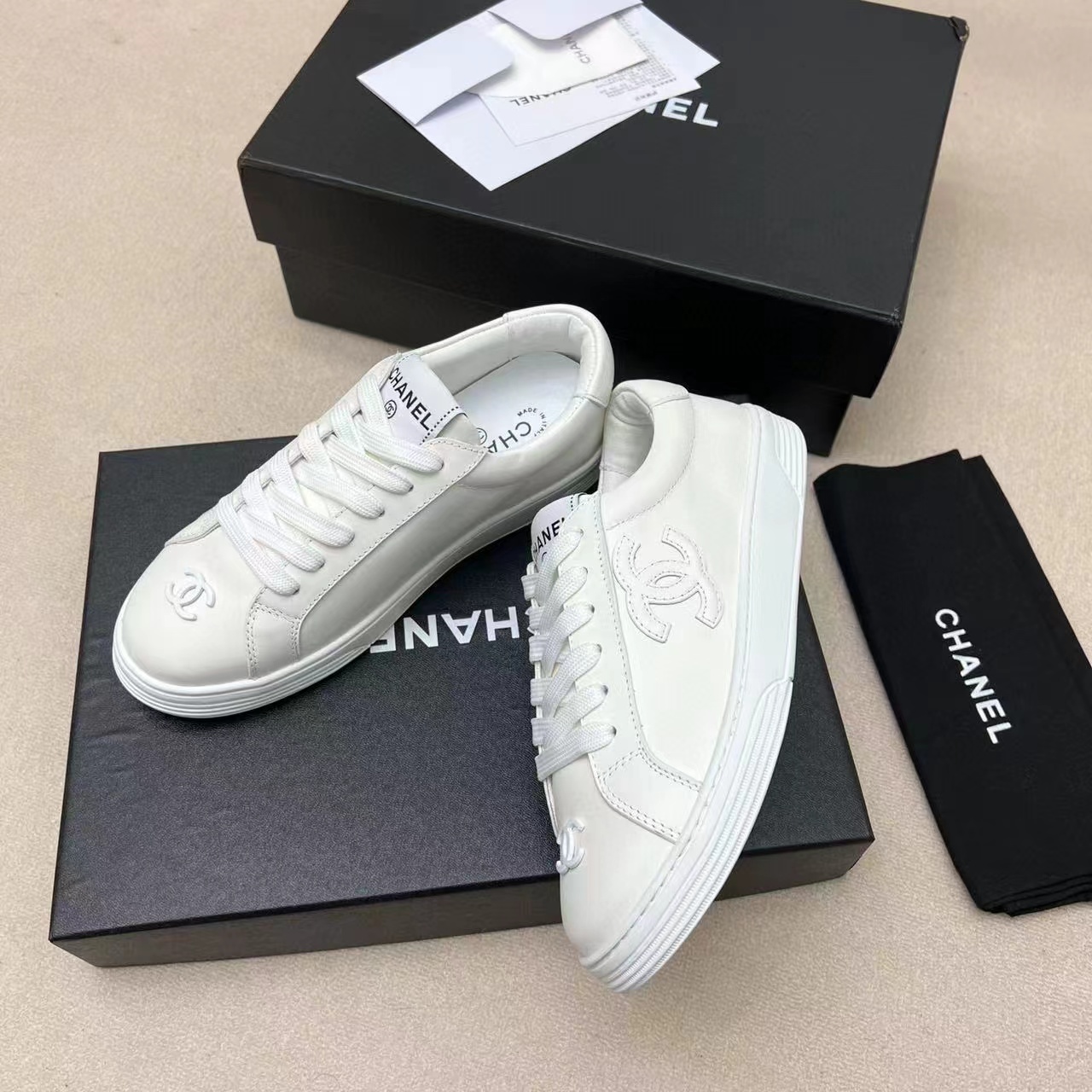 CHANE1 高品質パンダカジュアルシューズ【50%割引+送料無料】