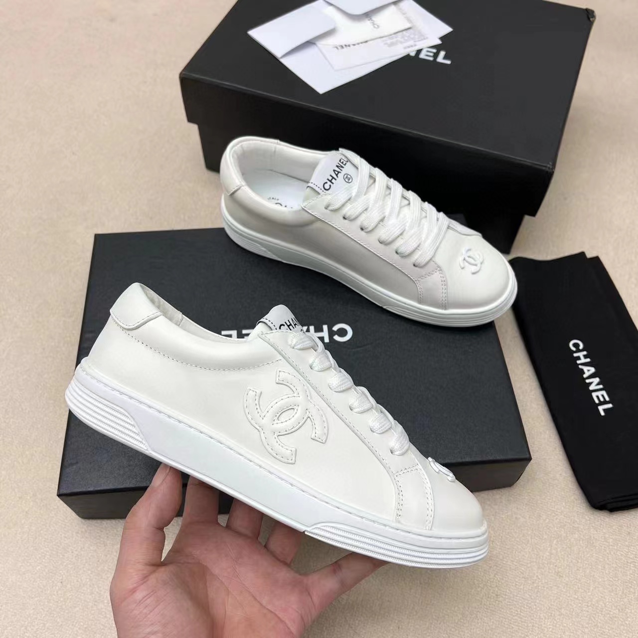 CHANE1 高品質パンダカジュアルシューズ【50%割引+送料無料】