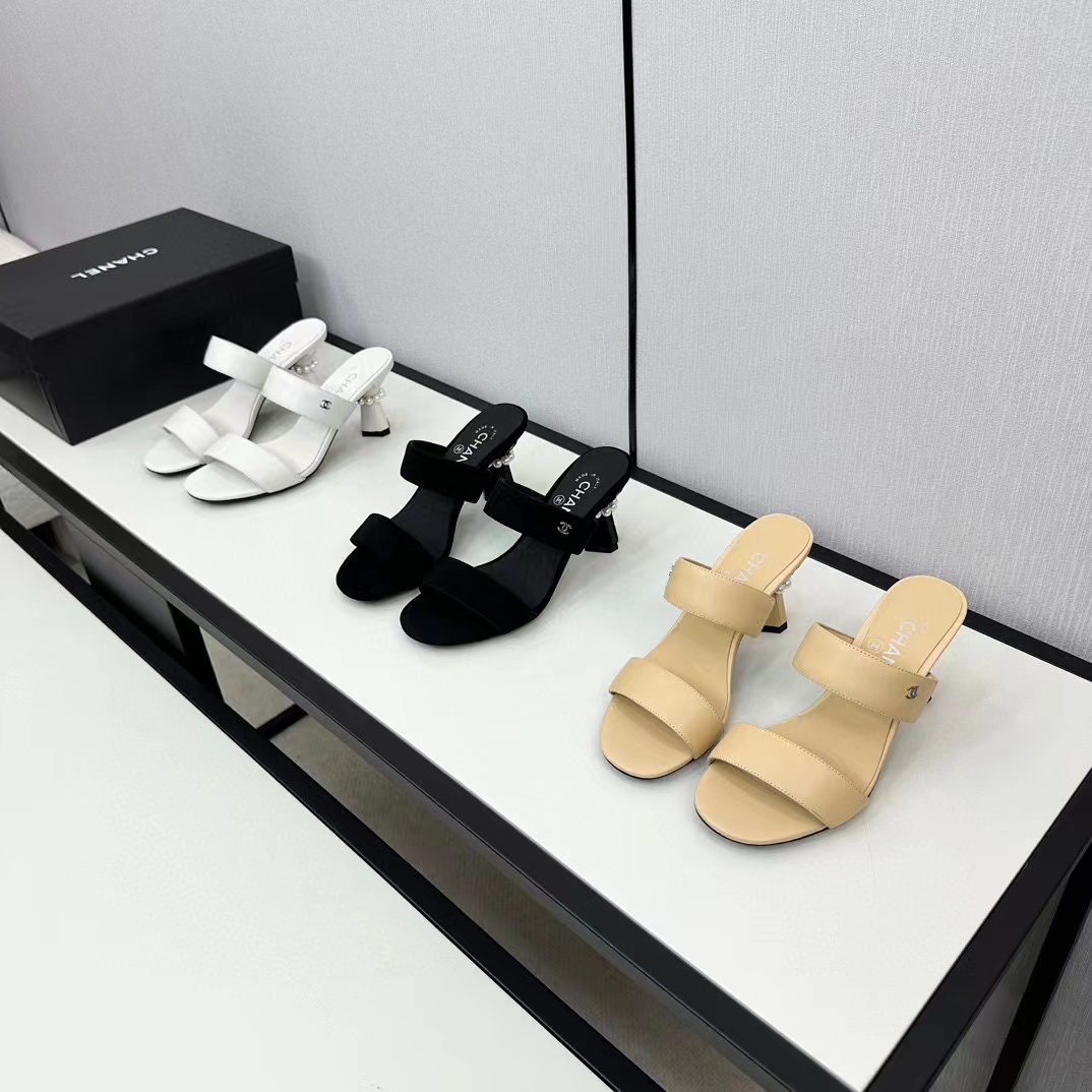 CHANE1 高品質パールハイヒール【50％割引+送料無料】