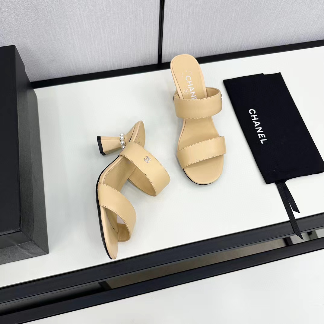 CHANE1 高品質パールハイヒール【50%割引+送料無料】