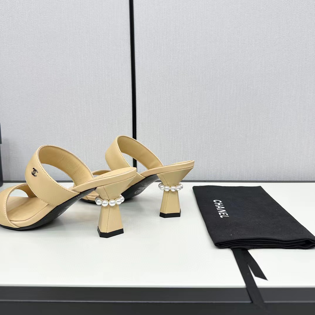 CHANE1 高品質パールハイヒール【50%割引+送料無料】