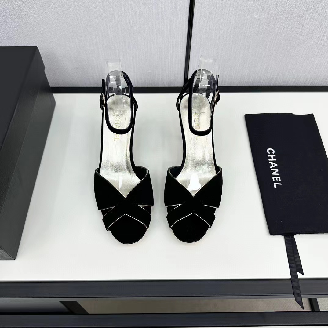 CHANE1 高品質フィッシュマウスハイヒールサンダル【50%割引+送料無料】