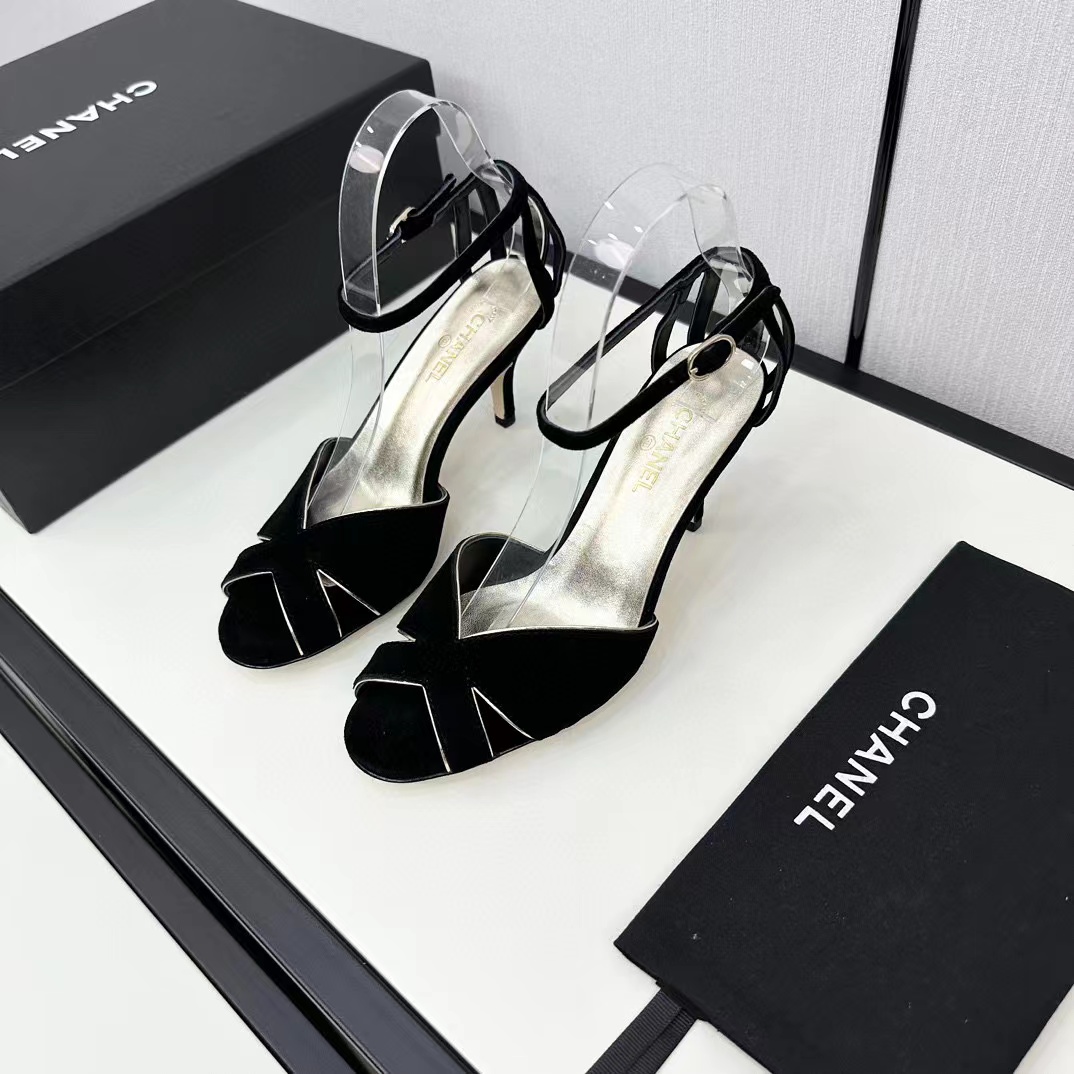 CHANE1 高品質フィッシュマウスハイヒールサンダル【50%割引+送料無料】