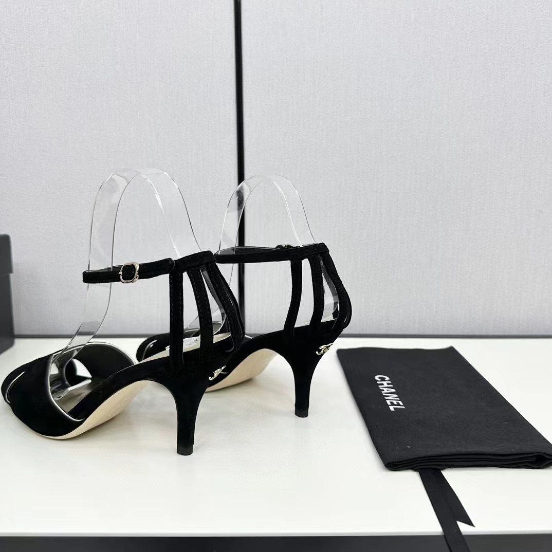 CHANE1 高品質フィッシュマウスハイヒールサンダル【50%割引+送料無料】
