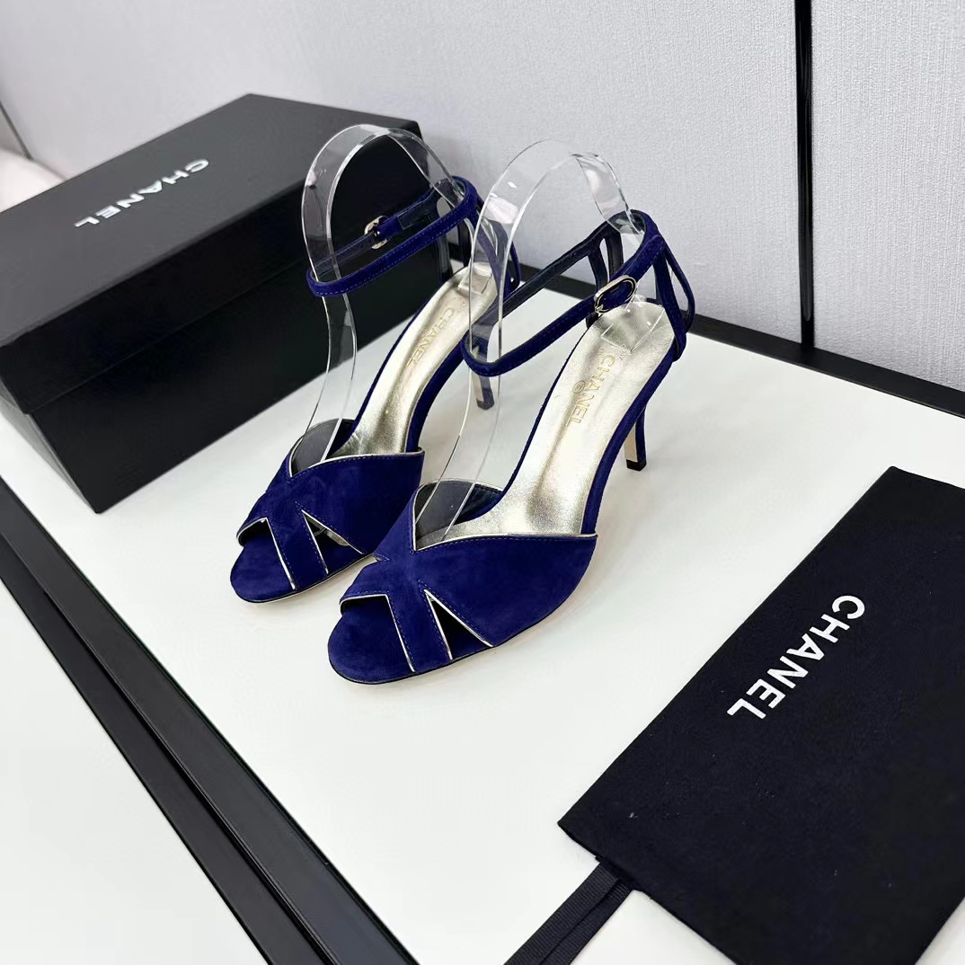 CHANE1 高品質フィッシュマウスハイヒールサンダル【50%割引+送料無料】