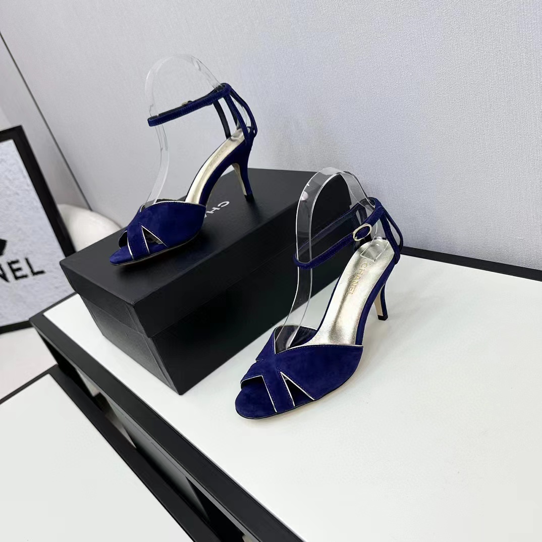 CHANE1 高品質フィッシュマウスハイヒールサンダル【50%割引+送料無料】