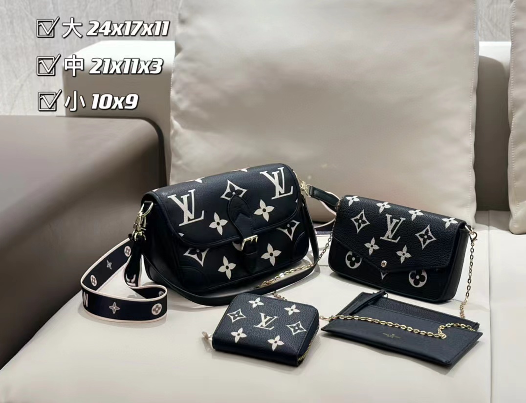 【LV  】コンビネーション3点セット【50％割引+送料無料】564