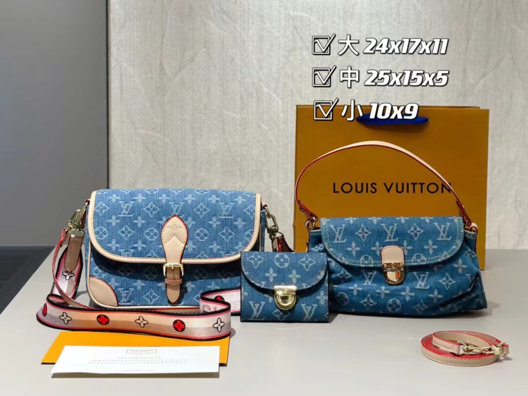 【LV  】コンビネーション3点セット【50％割引+送料無料】568