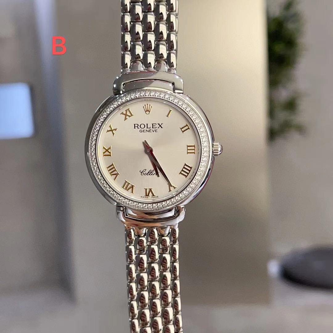 ROLEX 高品質スチールバンドレディースウォッチ【50％割引+送料無料】