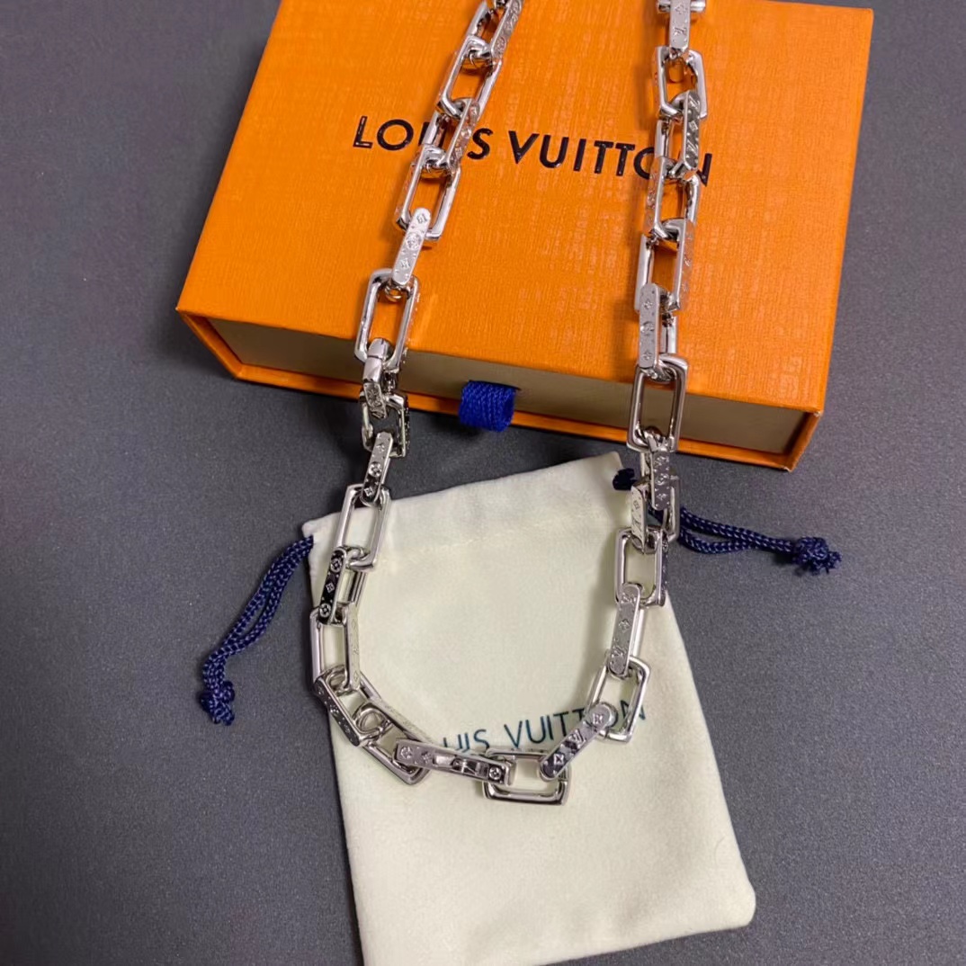 LV バンブー ブレスレット + ネックレス 2点セット【50％割引+送料無料】