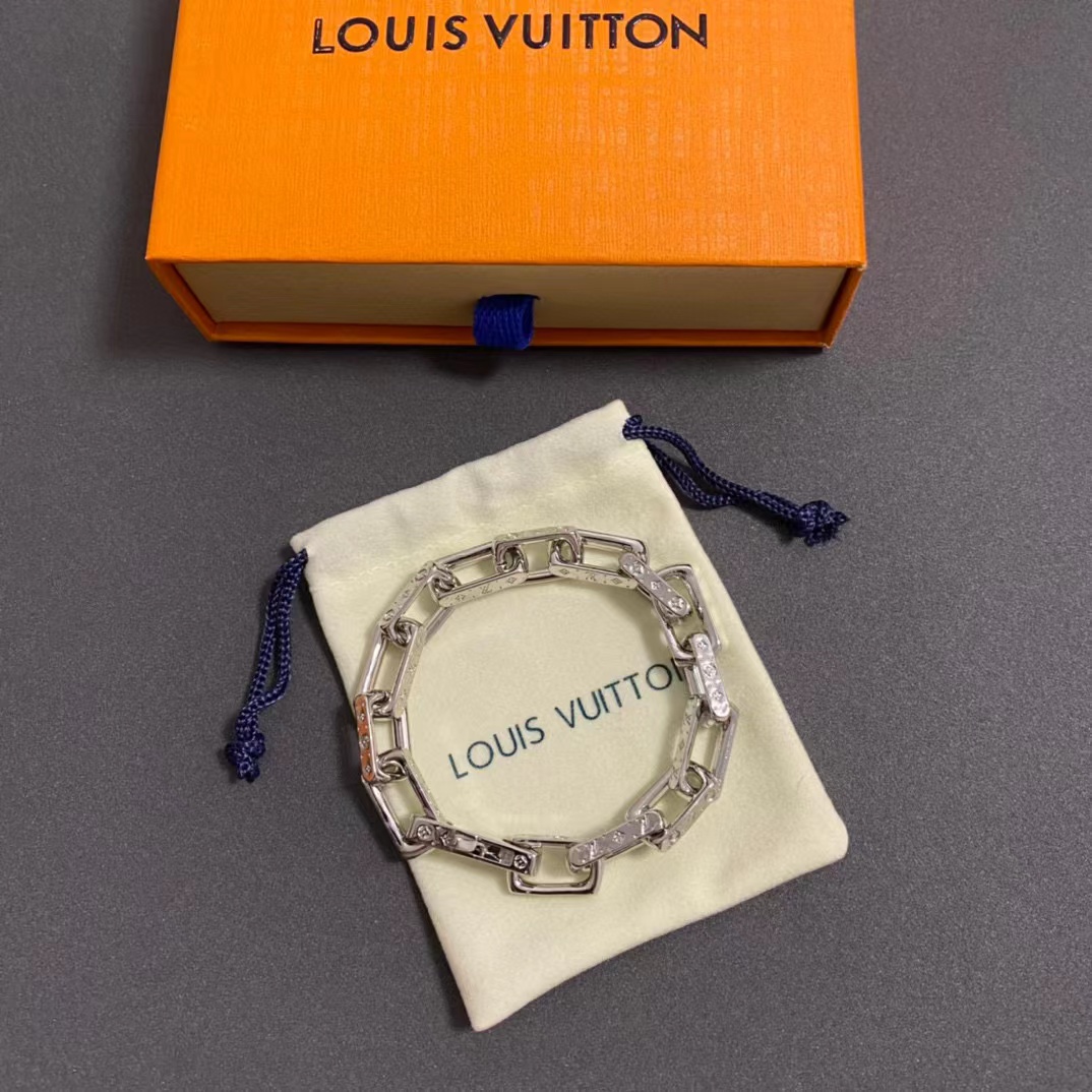 LV バンブー ブレスレット + ネックレス 2点セット【50％割引+送料無料】