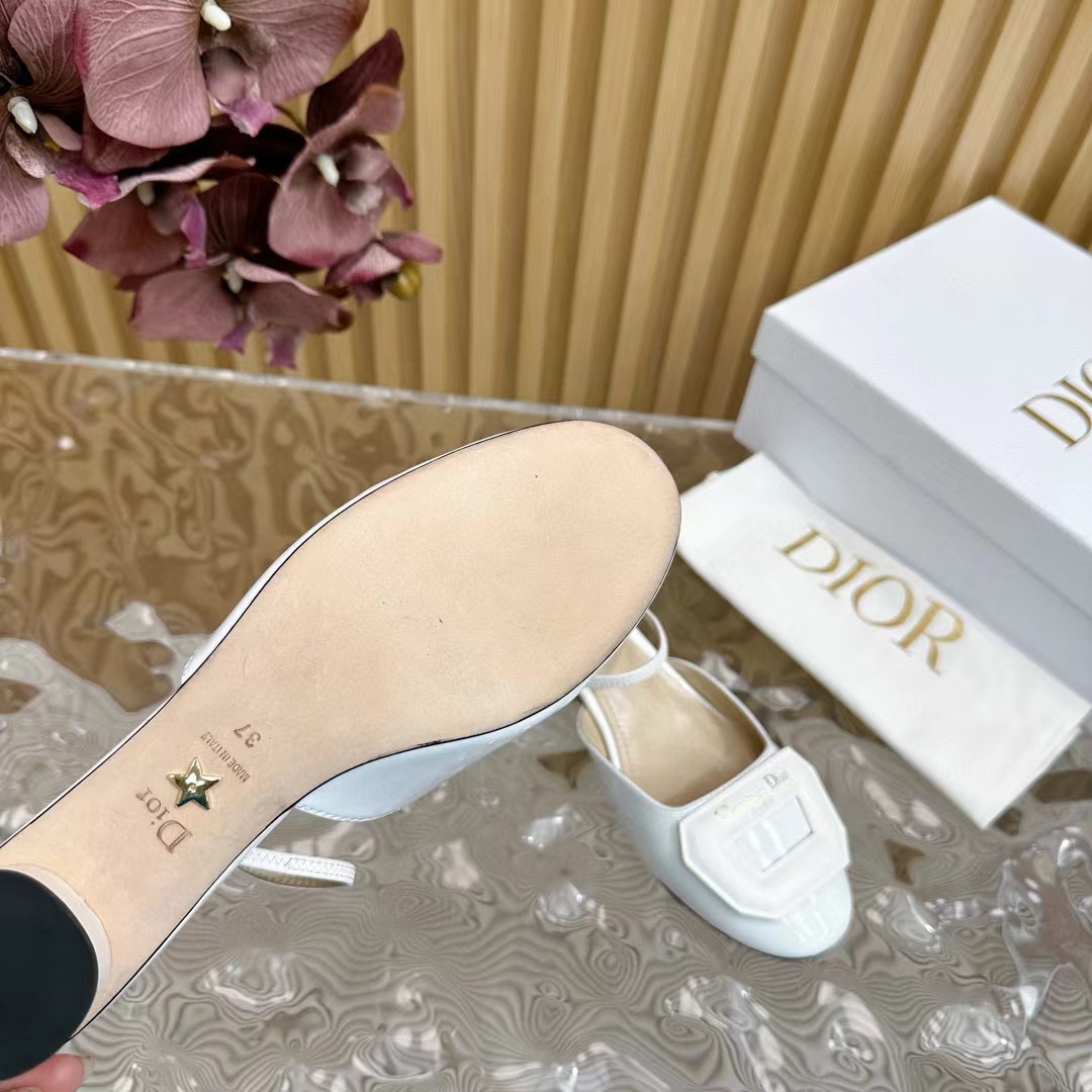 DI0R 高品質シープスキン ハイヒール スリッパ【50％割引+送料無料】