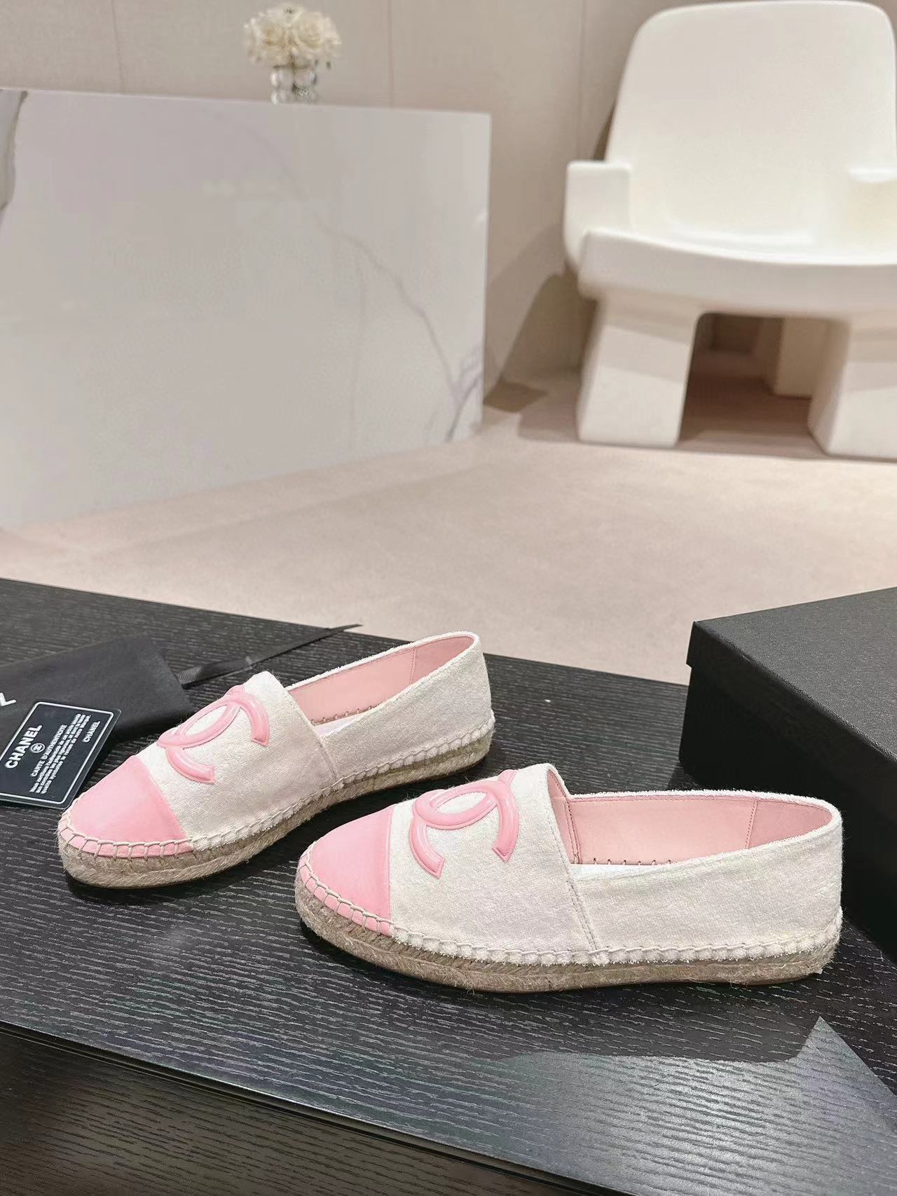 CHANE1 高品質ダブル C 織りフィッシャーマンシューズ【50％割引+送料無料】