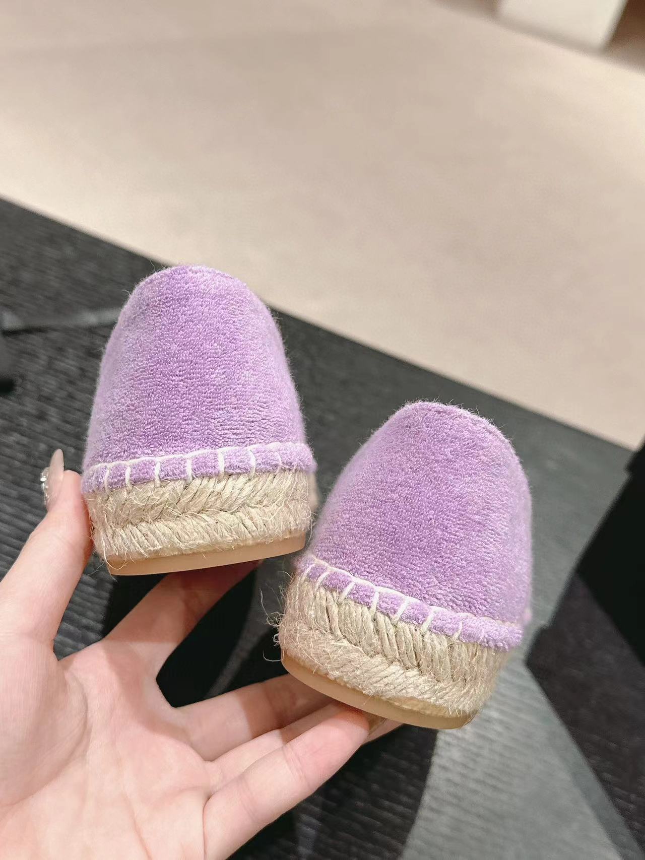 CHANE1 高品質ダブル C 織りフィッシャーマンシューズ【50％割引+送料無料】