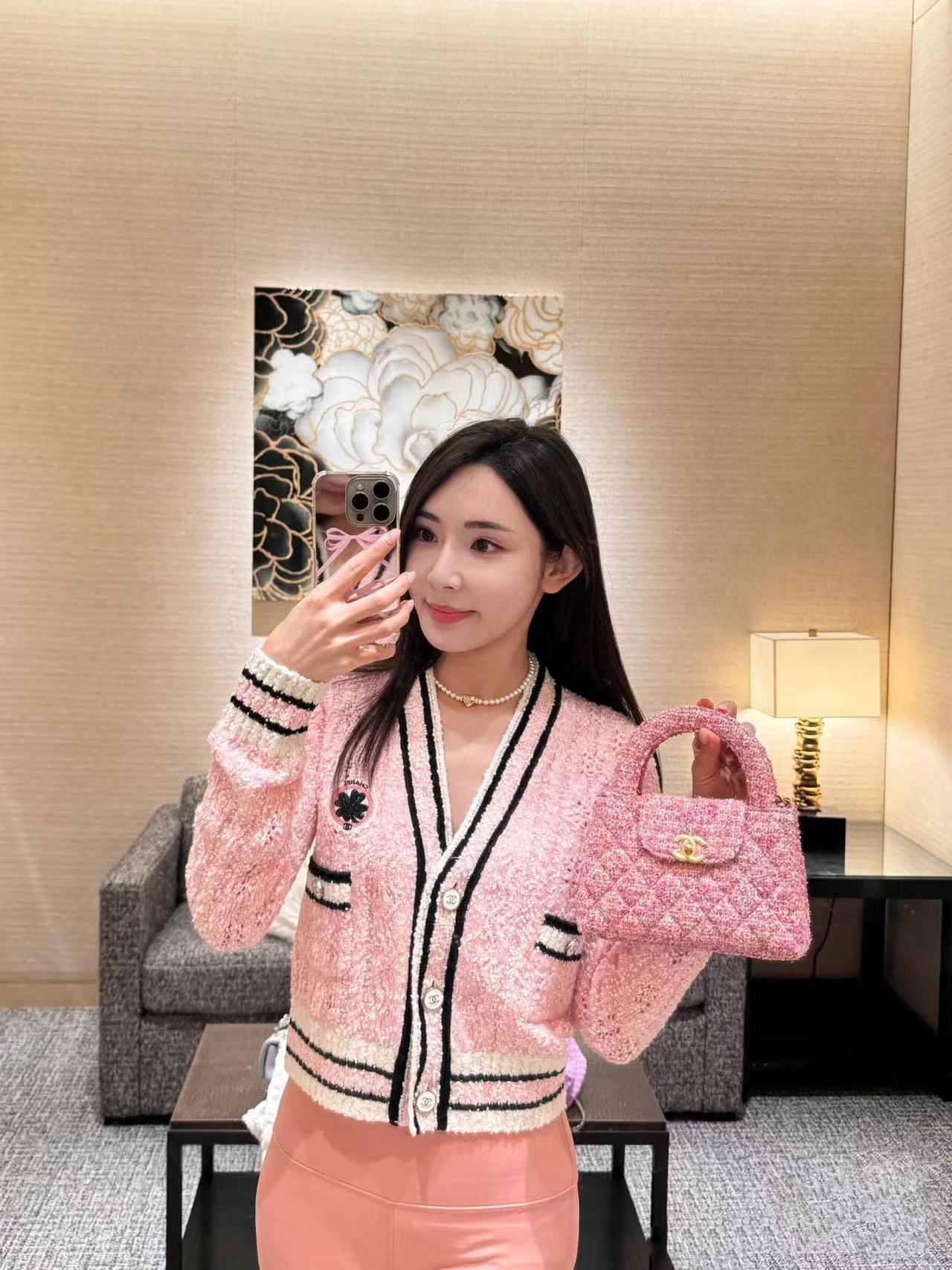 CHANE1 kelly ウールのハンドバッグ【 50％割引+送料無料】