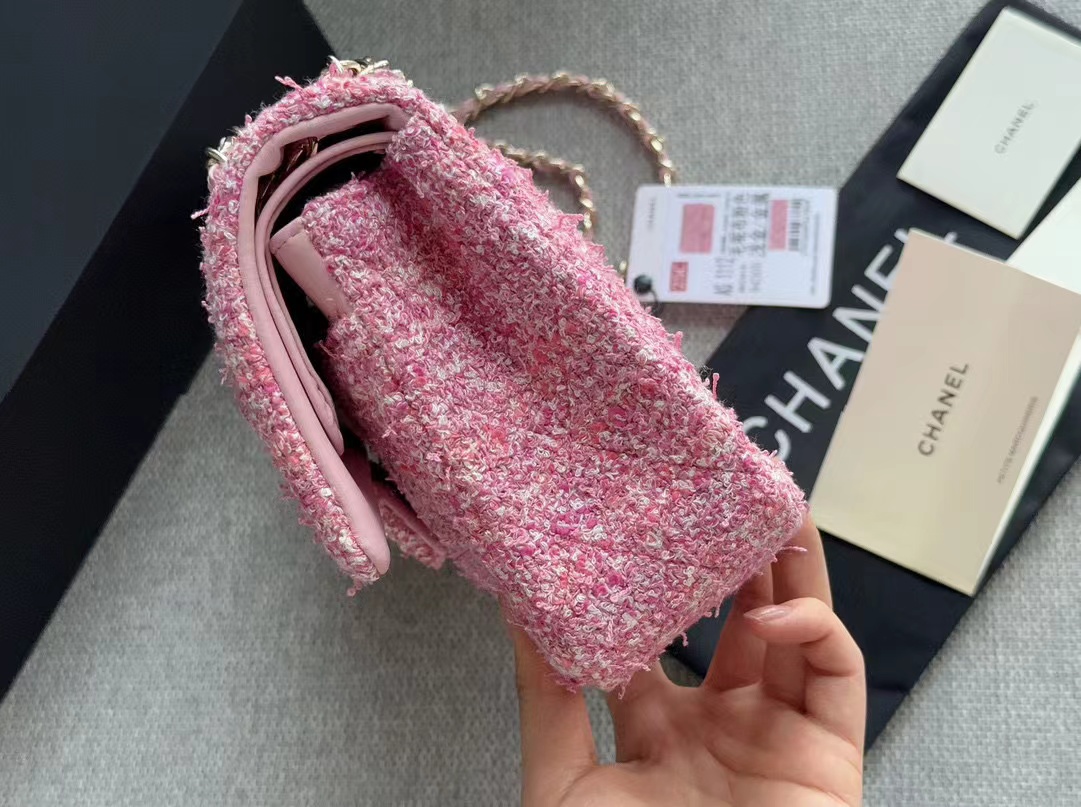 CHANE1 ウールチェーンバッグ【 50％割引+送料無料】