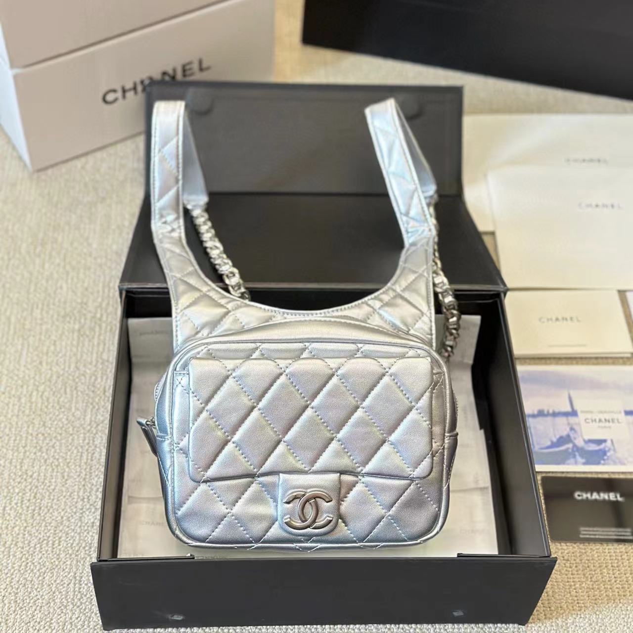 CHANE1 チェーンバックパック【 50％割引+送料無料】