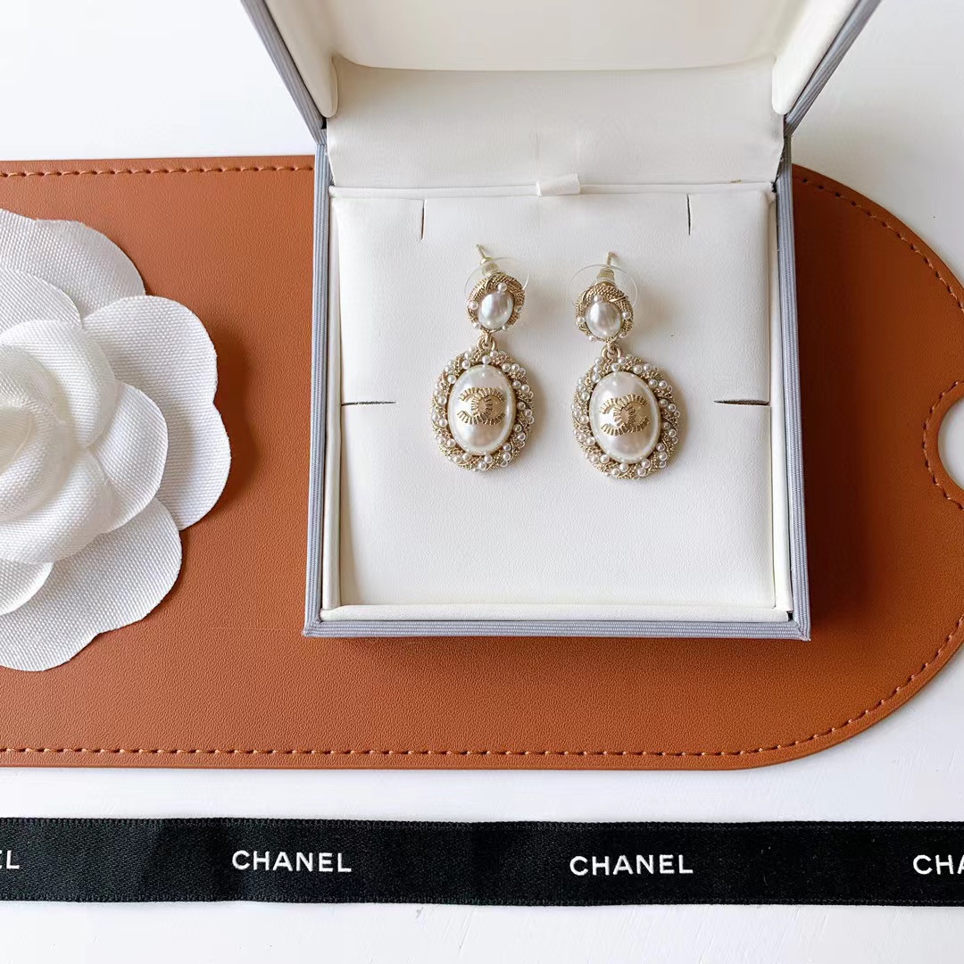 CHANE1 パール ヴィンテージ スタッド ピアス【50％割引+送料無料】