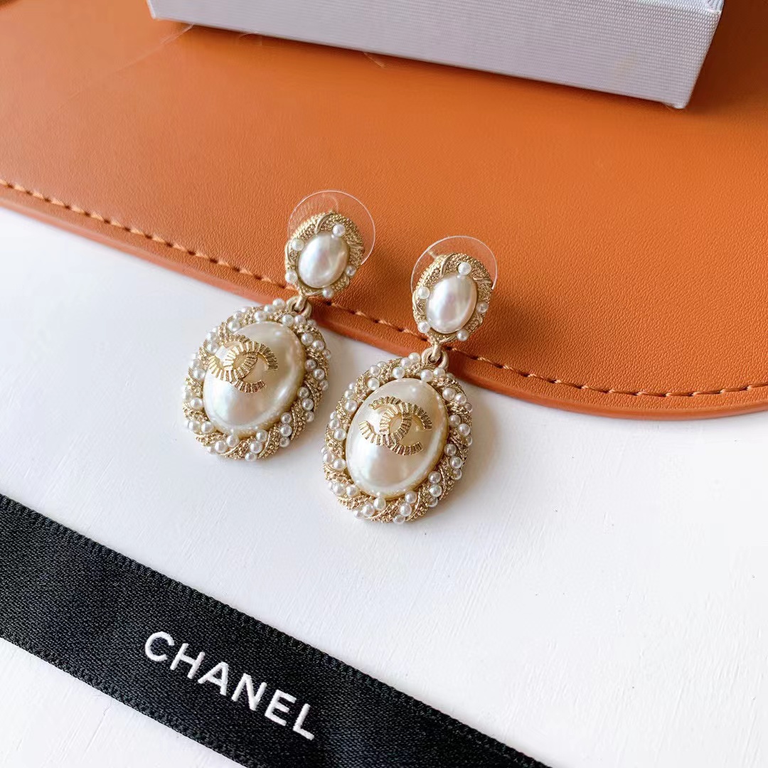 CHANE1 パール ヴィンテージ スタッド ピアス【50％割引+送料無料】