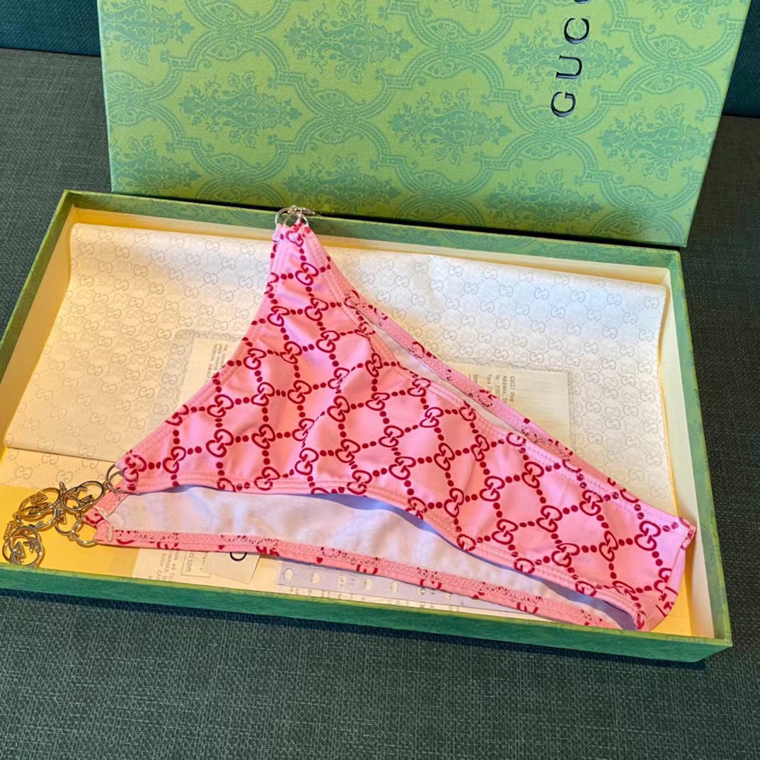 CUCC1 ビキニプリント水着【50％割引+送料無料】