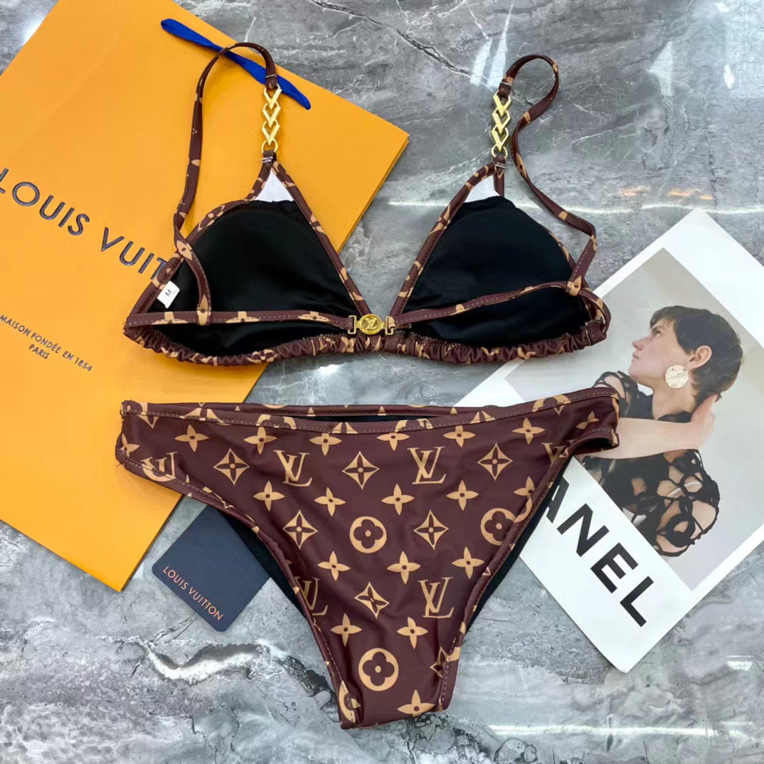 LV老眼チェーンビキニ水着【50％割引+送料無料】