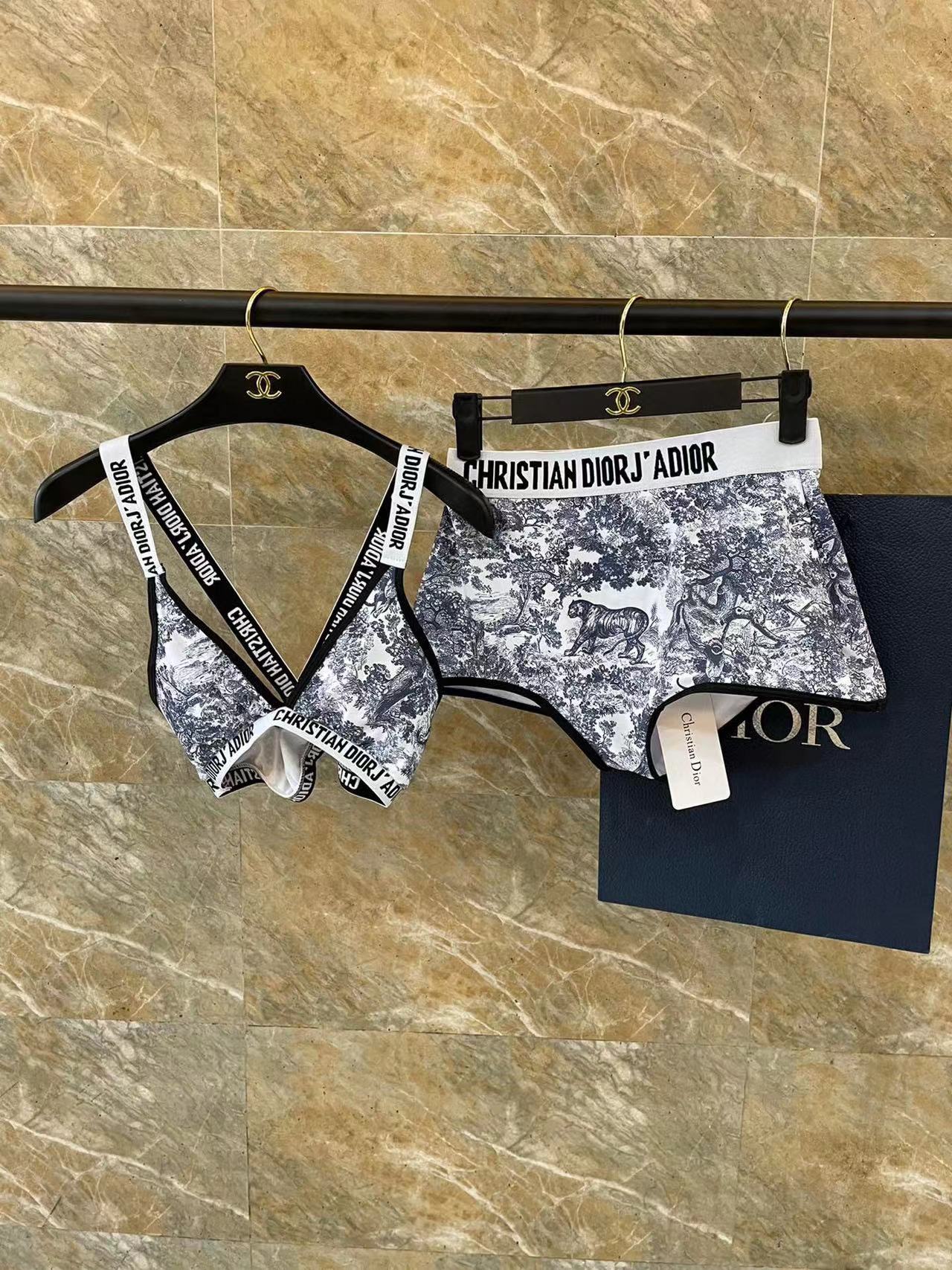 DI0R プリントアニマルタンキニ水着【50％割引+送料無料】