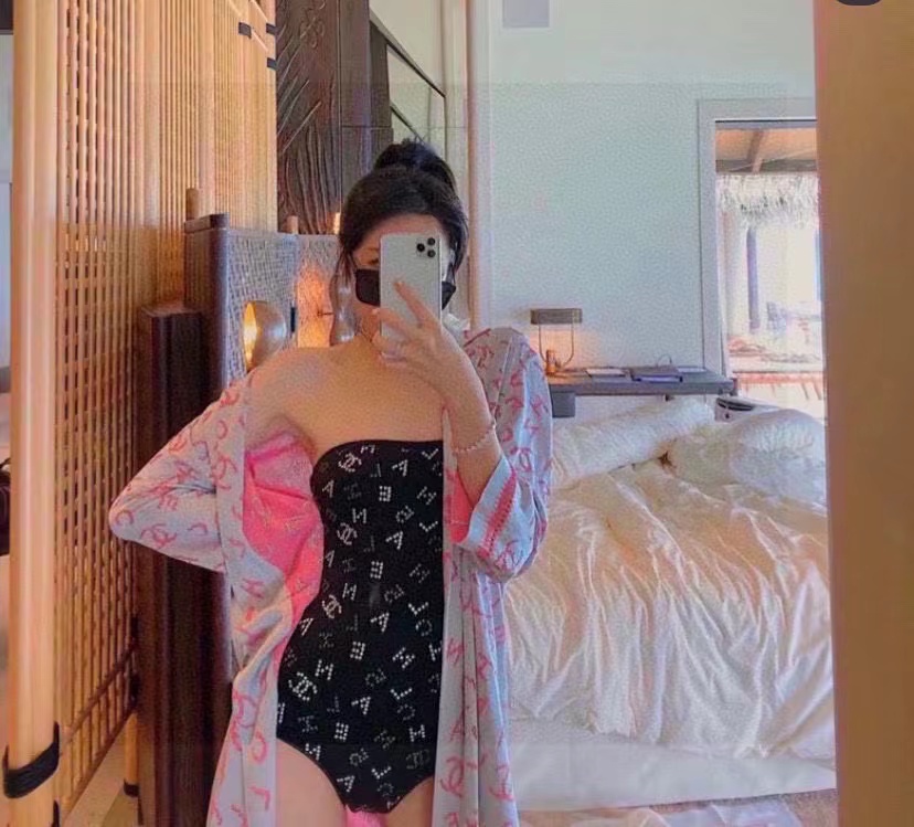 CHANE1 ホット ダイヤモンド ホルターネック ワンピース水着【50％割引+送料無料】