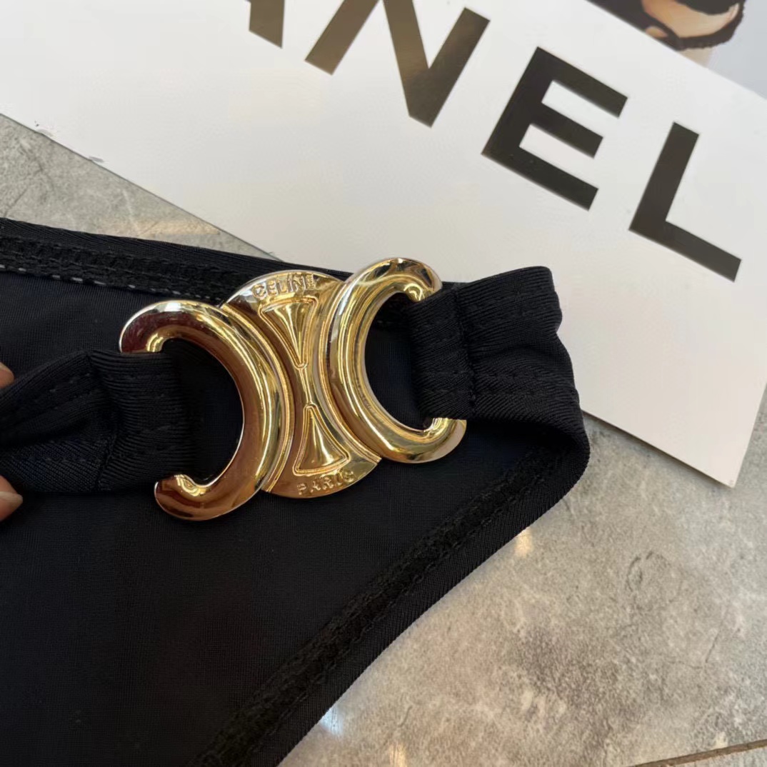 CEL1NE セクシーシンプルワンピース水着【50％割引+送料無料】