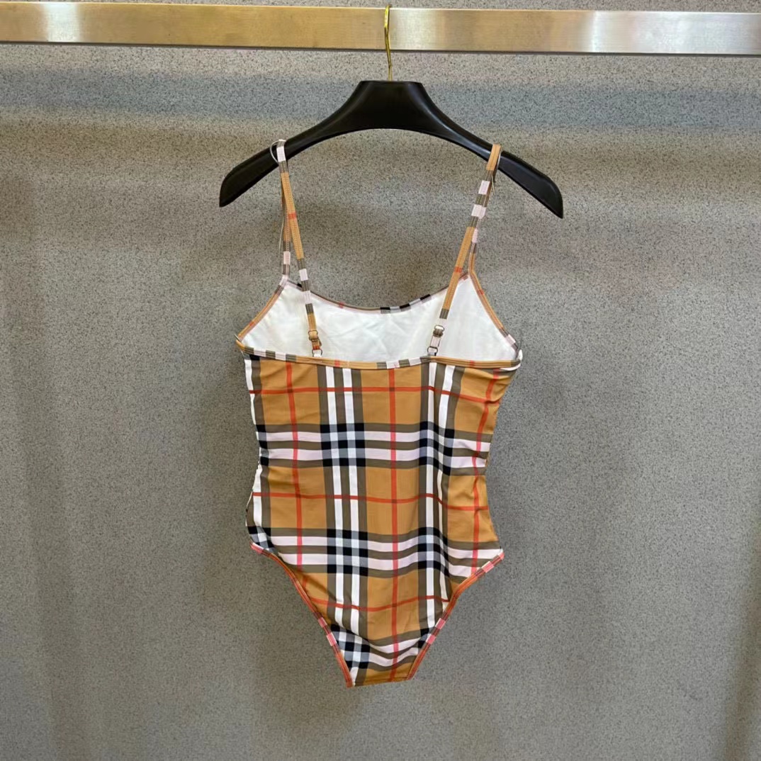 BUR8BEY クラシックサスペンダーワンピース水着【50%割引+送料無料】