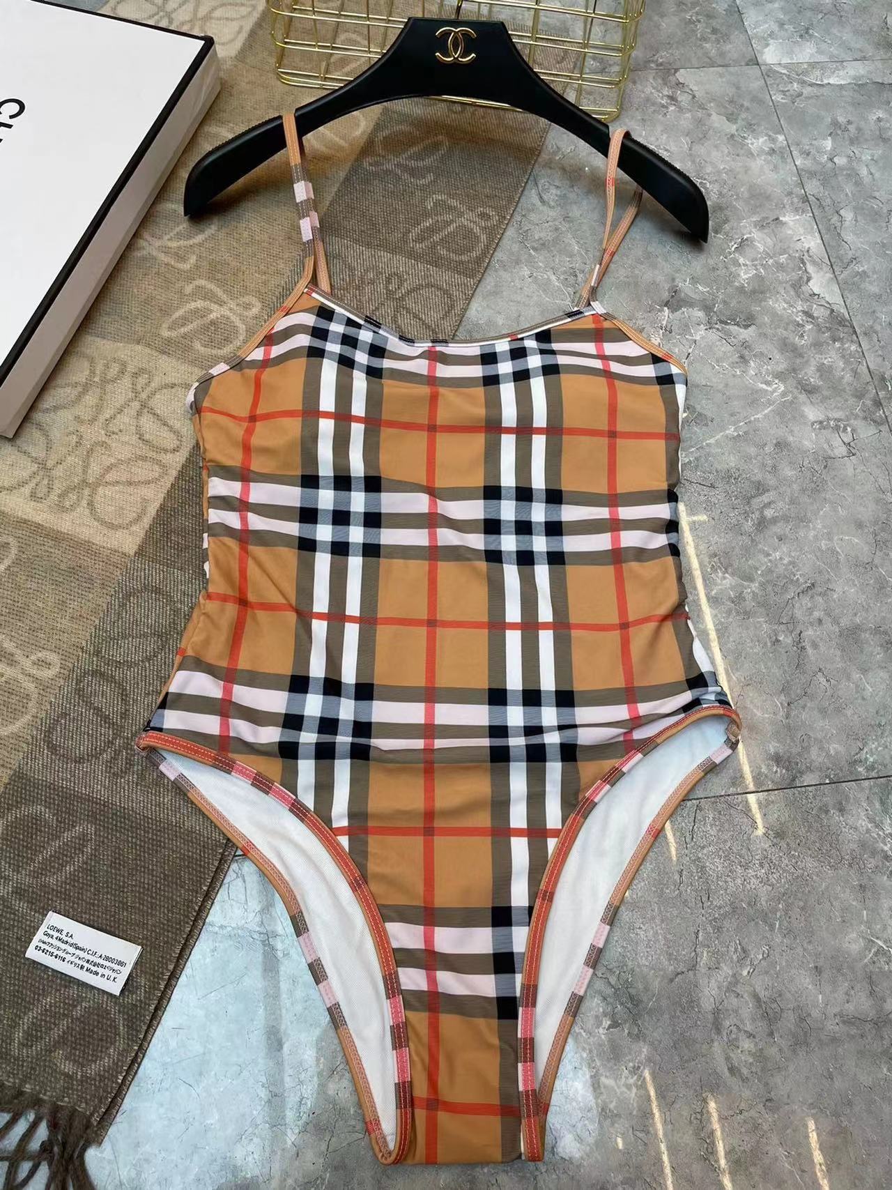 BUR8BEY クラシックサスペンダーワンピース水着【50%割引+送料無料】