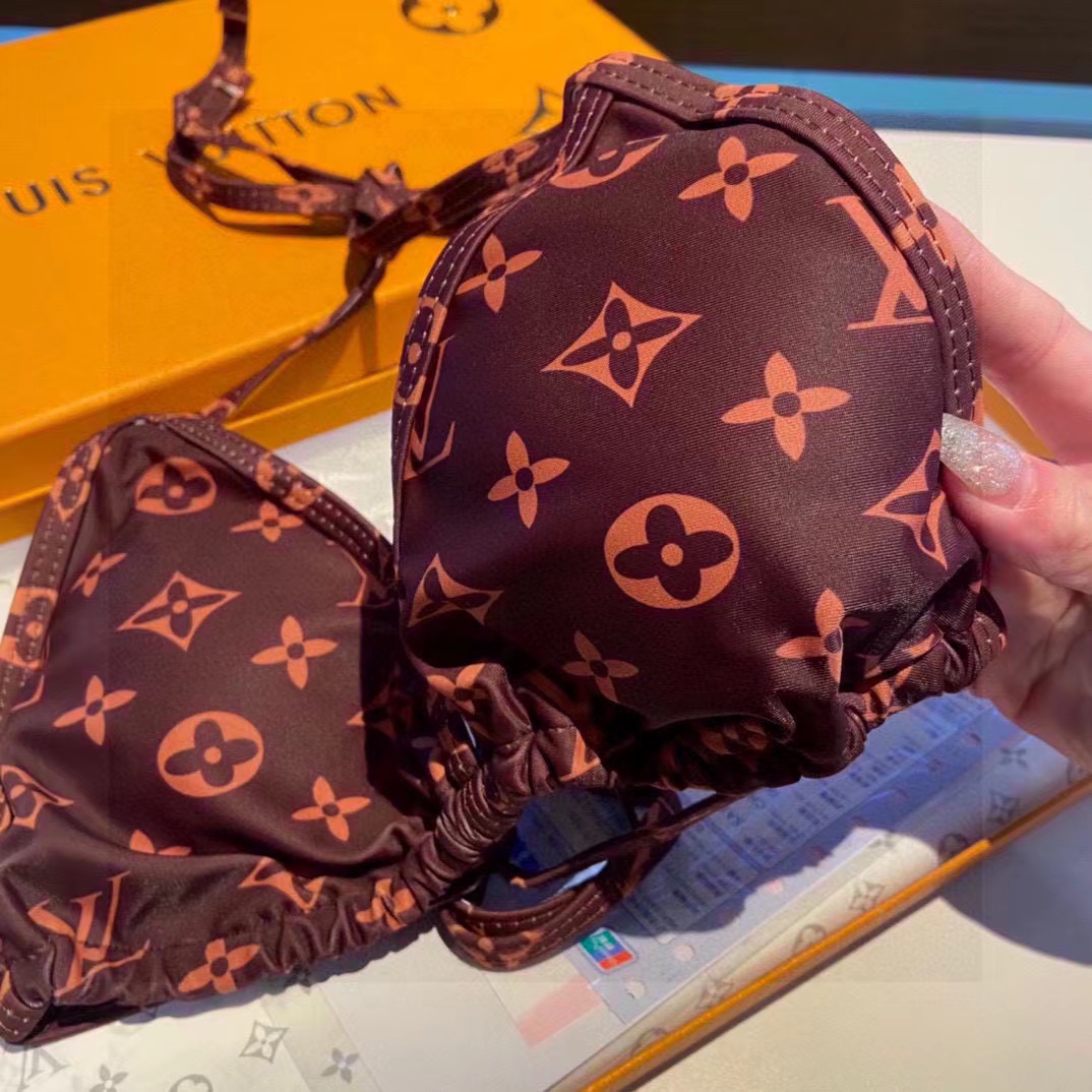 LVフルロゴスプリット水着【50％割引+送料無料】