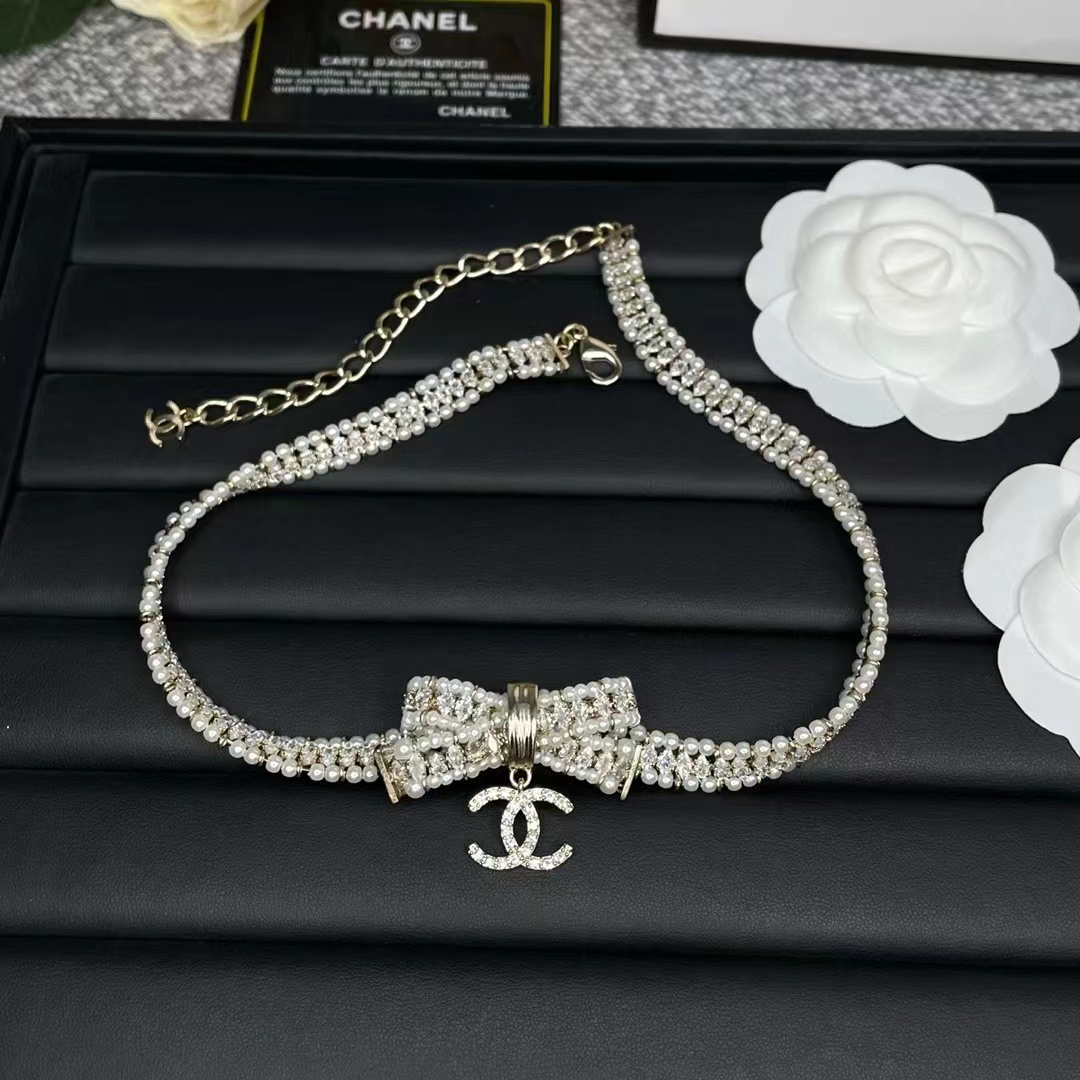 CHANE1 高品質蝶真珠ネックレス【50％割引+送料無料】