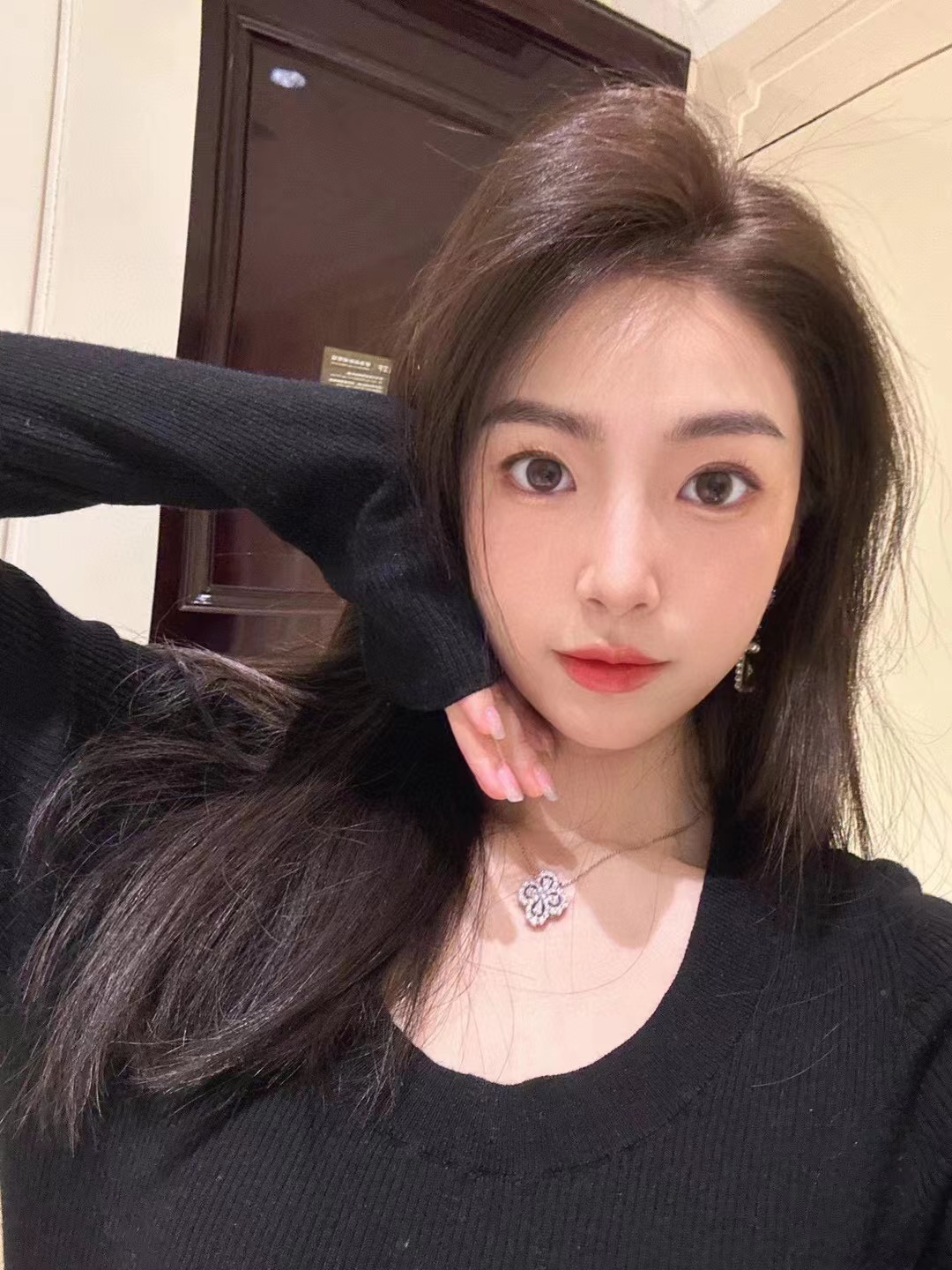 Harry Winst0n四つ葉のクローバー ダイヤモンド ネックレス【50％割引+送料無料】