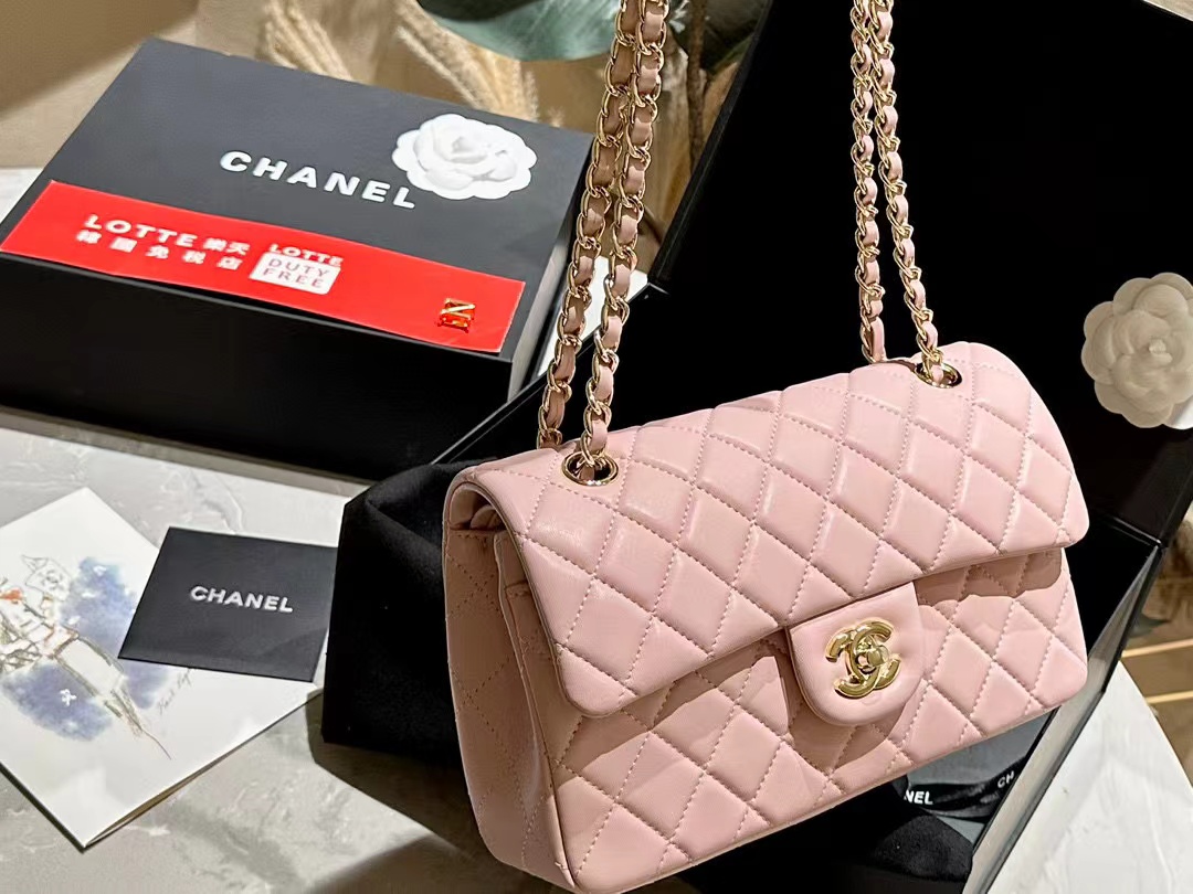 CHANE1 ダブルC チェーン ショルダー クロスボディバッグ【50％割引+送料無料】